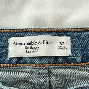 Abercrombie & Fitch The Baggy Low Rise Shorts Size 32